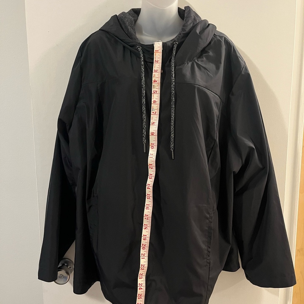 Black Hooded Jacket